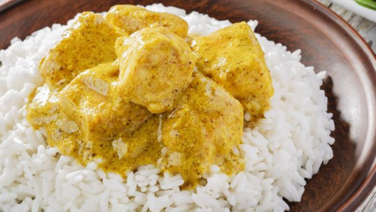 Curry de dinde au lait de coco